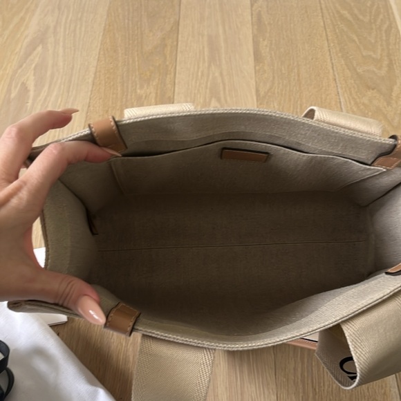 AUTHENTIC CHLOE Woody Medium Tote Bag - Picture 9 of 11